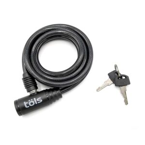 Spiral Lock Key 180cm(L) x 8mm(ø)